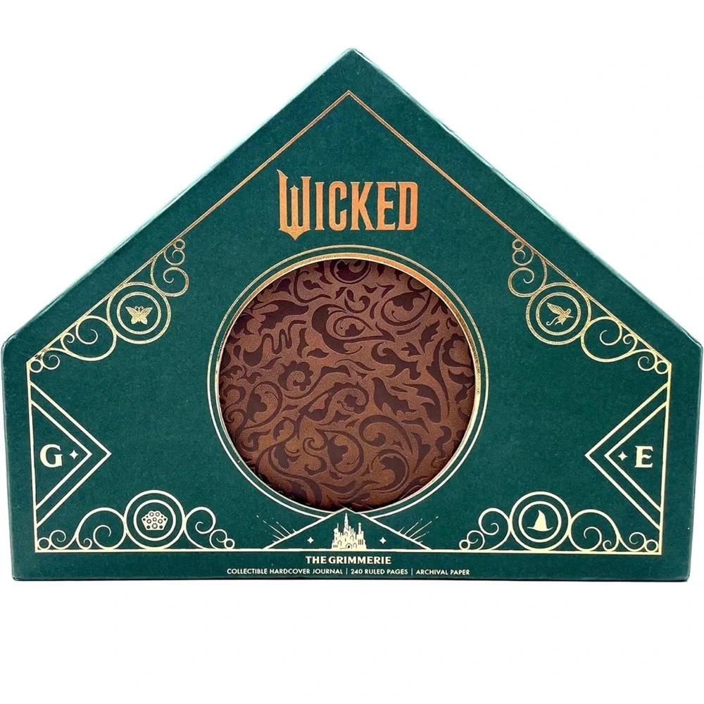 Wicked: The Grimmerie Collectible Hardcover Journal NIB Sealed